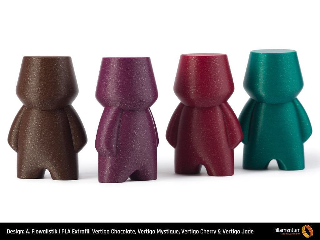 PLA Extrafill 1.75mm 750g Vertigo Chocolate