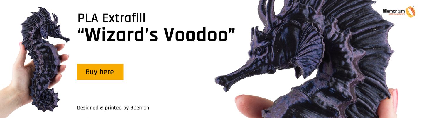 PLA Extrafill 1.75mm 750g Wizard’s Voodoo