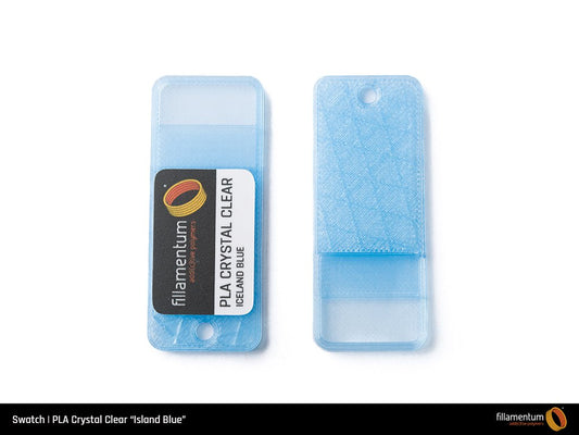 Swatch  PLA "Crystal Clear Iceland Blue"