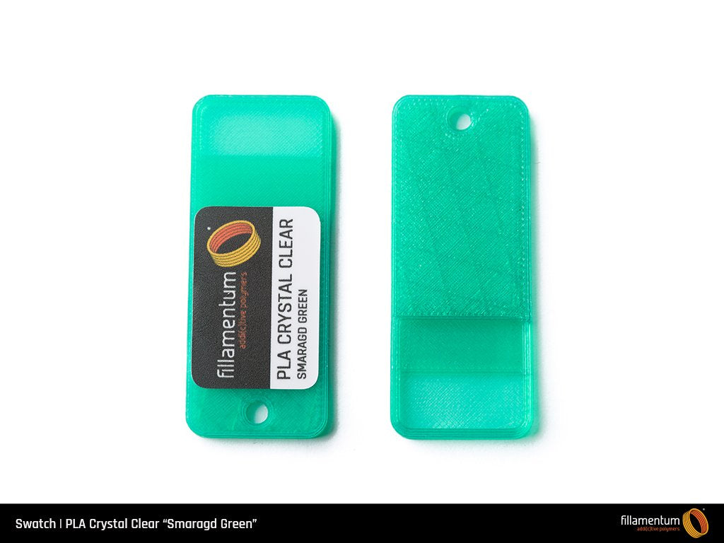 Swatch  PLA "Crystal Clear Smaragd Green"