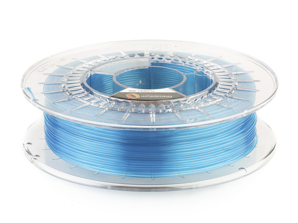 Flexfill TPU 98A 1.75mm 500g Blue Transparent